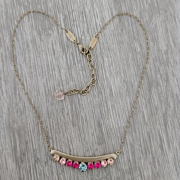 Sabika Swarovski crystal necklace - Picture 1 of 6